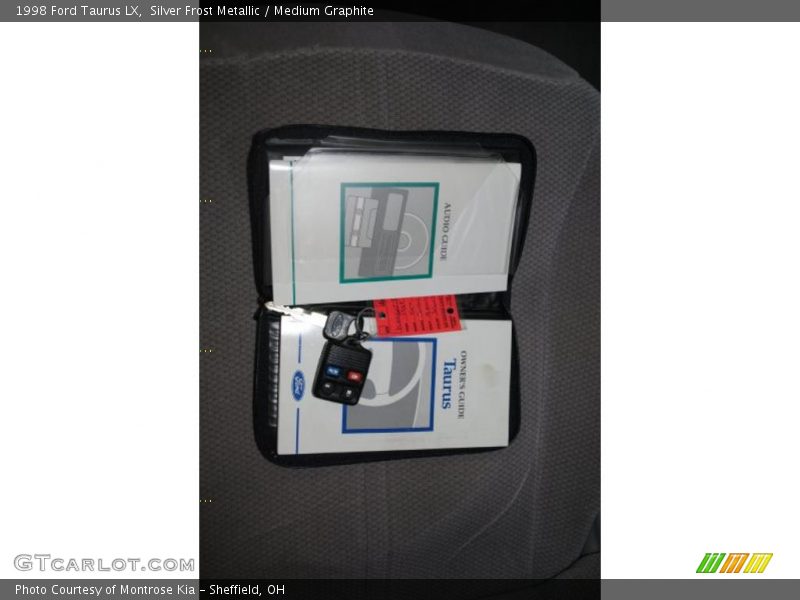 Silver Frost Metallic / Medium Graphite 1998 Ford Taurus LX