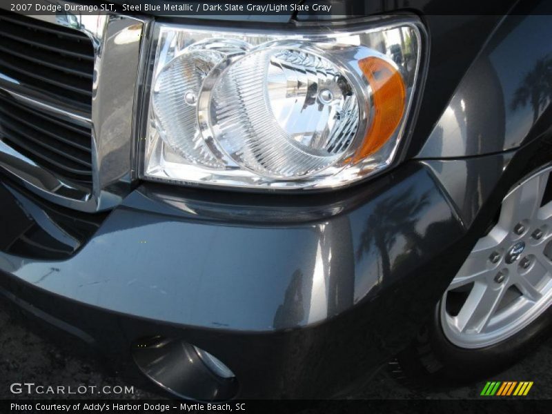Steel Blue Metallic / Dark Slate Gray/Light Slate Gray 2007 Dodge Durango SLT