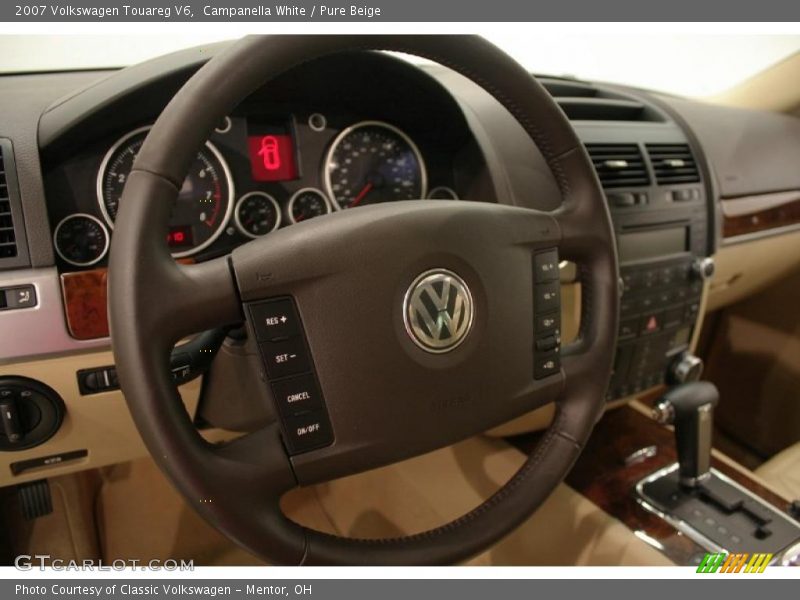 Campanella White / Pure Beige 2007 Volkswagen Touareg V6