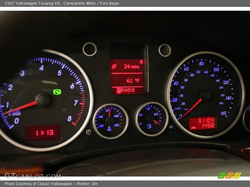 Campanella White / Pure Beige 2007 Volkswagen Touareg V6