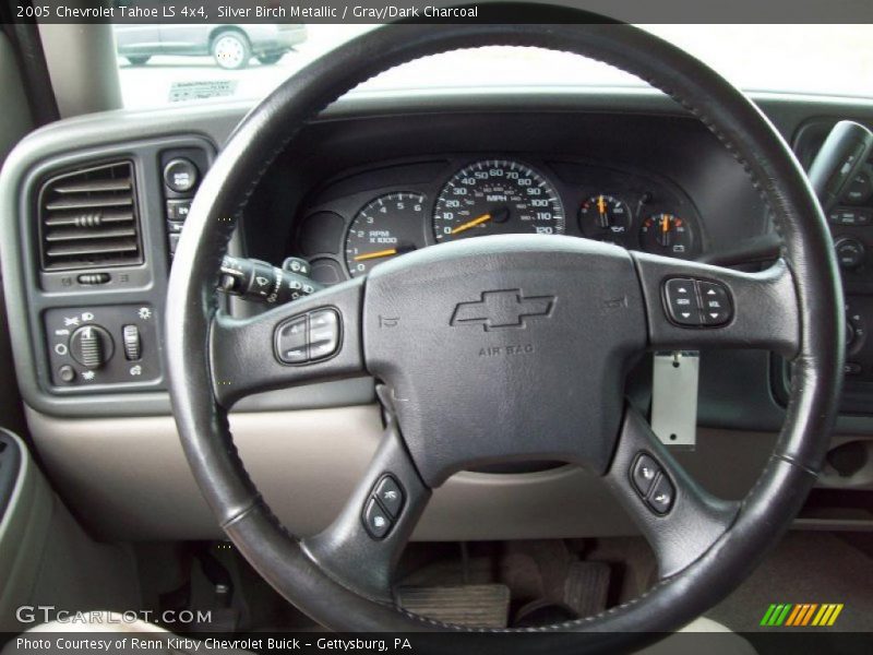 Silver Birch Metallic / Gray/Dark Charcoal 2005 Chevrolet Tahoe LS 4x4