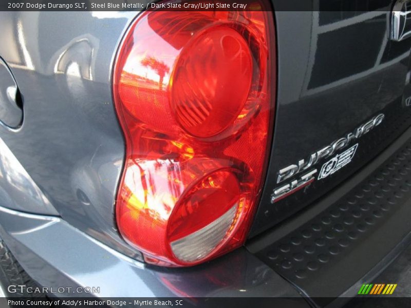 Steel Blue Metallic / Dark Slate Gray/Light Slate Gray 2007 Dodge Durango SLT