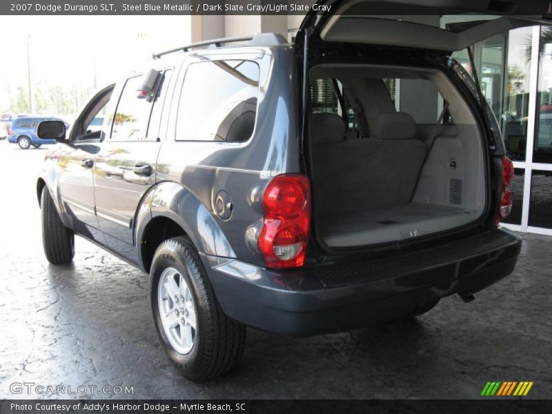 Steel Blue Metallic / Dark Slate Gray/Light Slate Gray 2007 Dodge Durango SLT