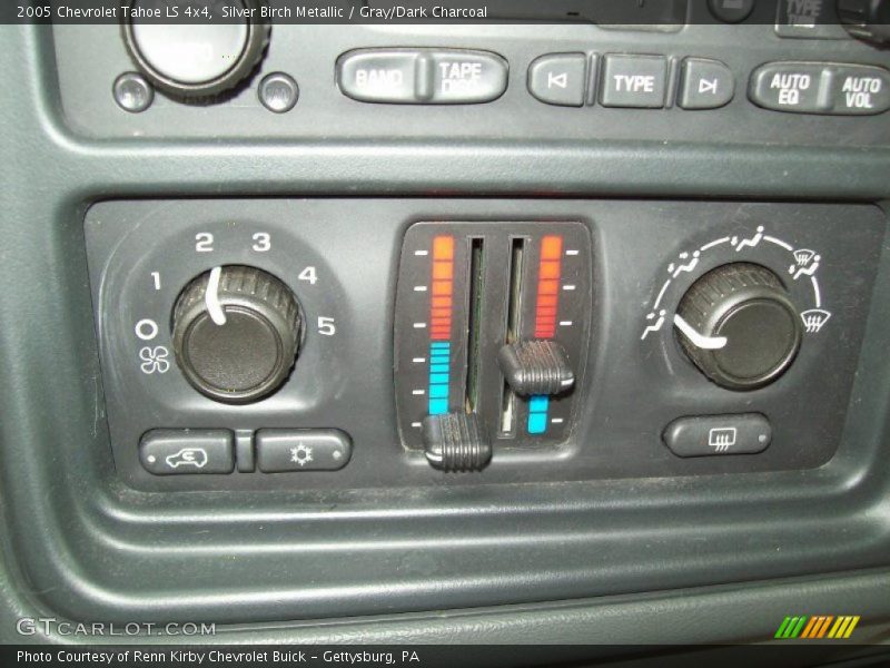 Silver Birch Metallic / Gray/Dark Charcoal 2005 Chevrolet Tahoe LS 4x4