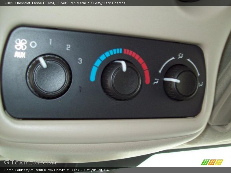 Silver Birch Metallic / Gray/Dark Charcoal 2005 Chevrolet Tahoe LS 4x4