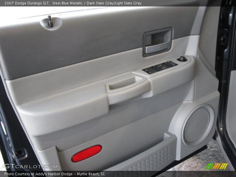 Steel Blue Metallic / Dark Slate Gray/Light Slate Gray 2007 Dodge Durango SLT