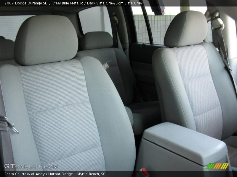 Steel Blue Metallic / Dark Slate Gray/Light Slate Gray 2007 Dodge Durango SLT