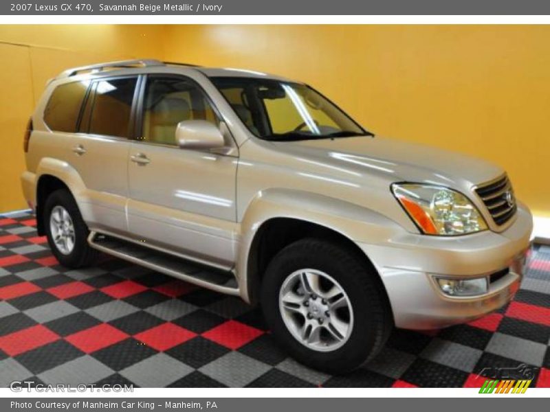 Savannah Beige Metallic / Ivory 2007 Lexus GX 470