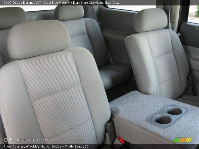 Steel Blue Metallic / Dark Slate Gray/Light Slate Gray 2007 Dodge Durango SLT