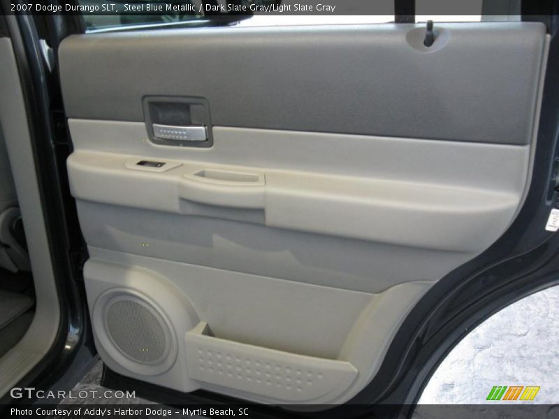 Steel Blue Metallic / Dark Slate Gray/Light Slate Gray 2007 Dodge Durango SLT