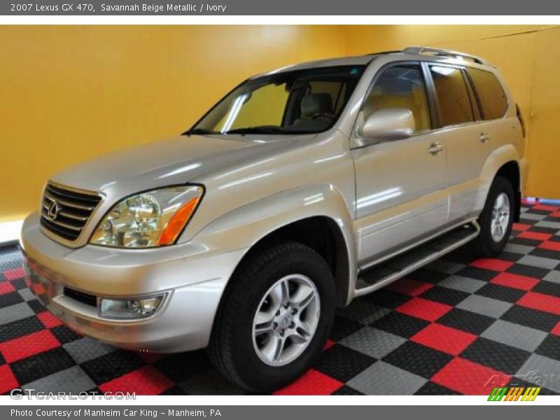 Savannah Beige Metallic / Ivory 2007 Lexus GX 470