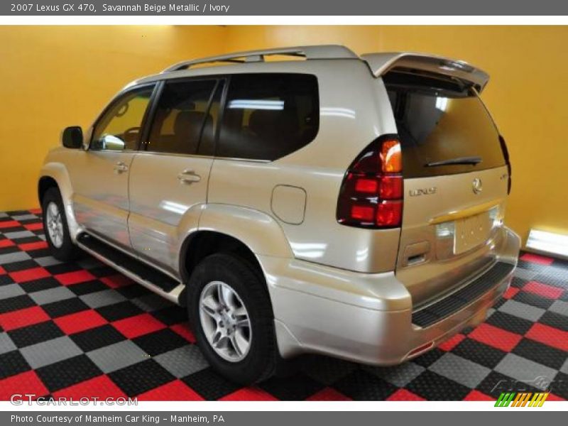 Savannah Beige Metallic / Ivory 2007 Lexus GX 470