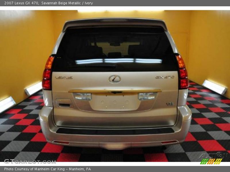 Savannah Beige Metallic / Ivory 2007 Lexus GX 470