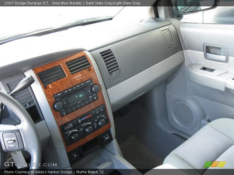 Steel Blue Metallic / Dark Slate Gray/Light Slate Gray 2007 Dodge Durango SLT