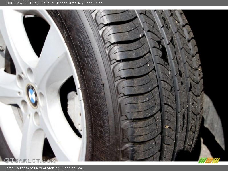 Platinum Bronze Metallic / Sand Beige 2008 BMW X5 3.0si