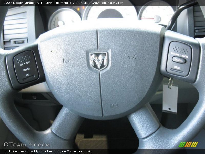 Steel Blue Metallic / Dark Slate Gray/Light Slate Gray 2007 Dodge Durango SLT