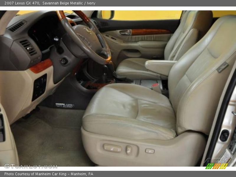 Savannah Beige Metallic / Ivory 2007 Lexus GX 470