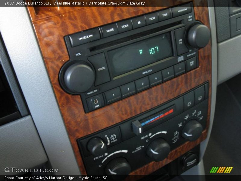 Steel Blue Metallic / Dark Slate Gray/Light Slate Gray 2007 Dodge Durango SLT