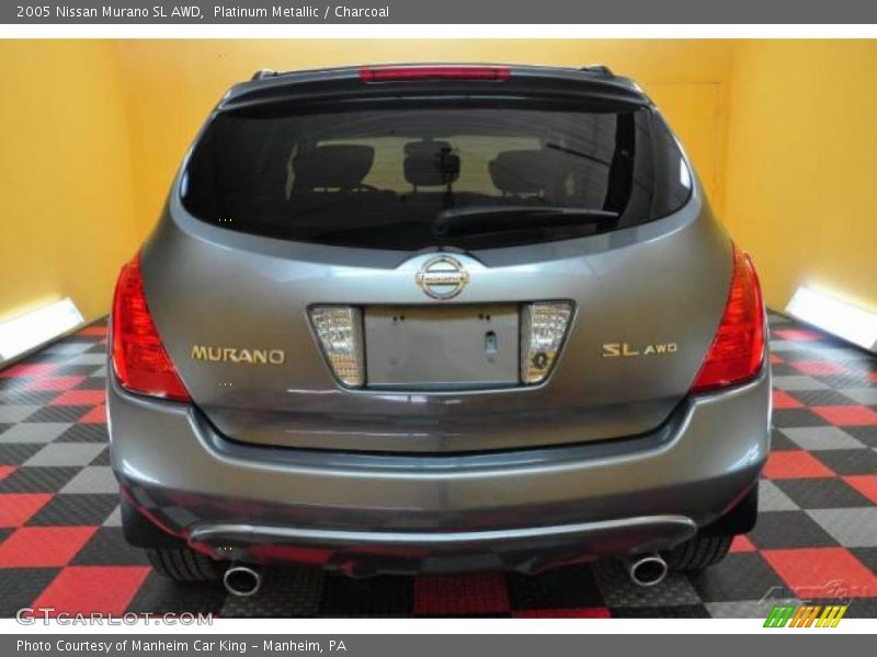 Platinum Metallic / Charcoal 2005 Nissan Murano SL AWD