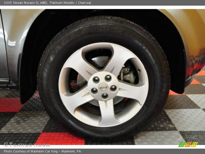 Platinum Metallic / Charcoal 2005 Nissan Murano SL AWD