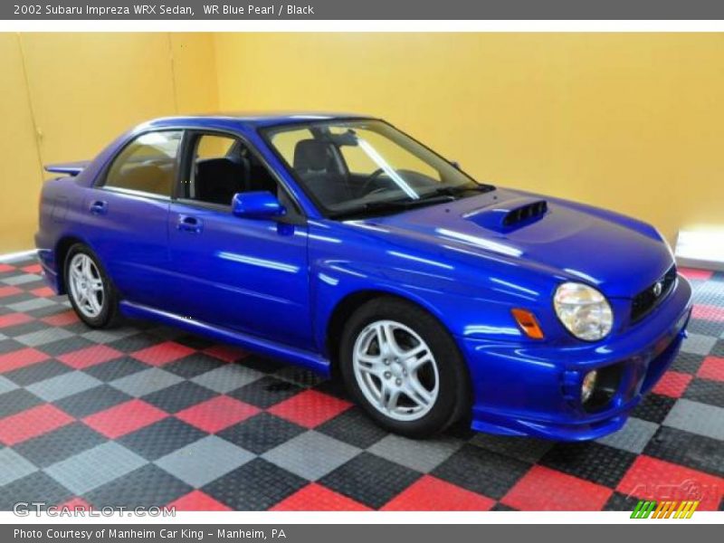 Front 3/4 View of 2002 Impreza WRX Sedan
