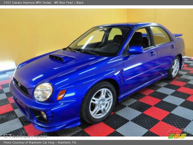 Front 3/4 View of 2002 Impreza WRX Sedan