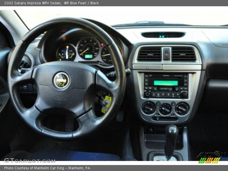 Dashboard of 2002 Impreza WRX Sedan
