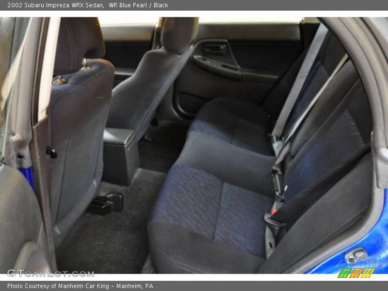 WR Blue Pearl / Black 2002 Subaru Impreza WRX Sedan