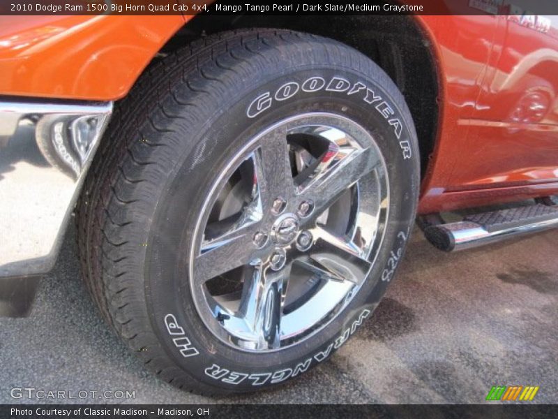 Mango Tango Pearl / Dark Slate/Medium Graystone 2010 Dodge Ram 1500 Big Horn Quad Cab 4x4