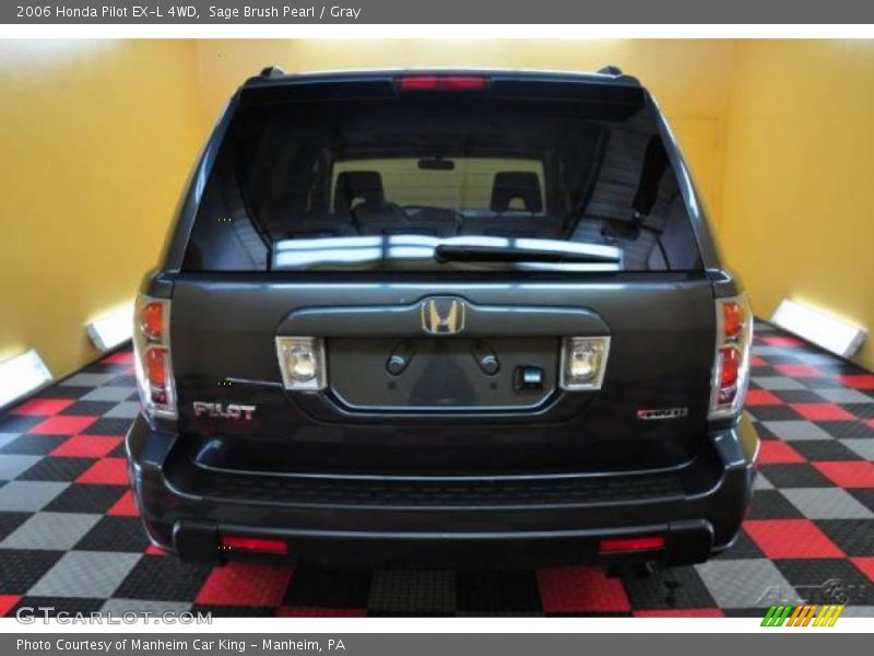 Sage Brush Pearl / Gray 2006 Honda Pilot EX-L 4WD