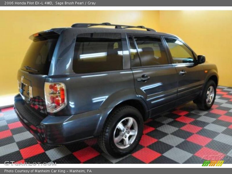 Sage Brush Pearl / Gray 2006 Honda Pilot EX-L 4WD
