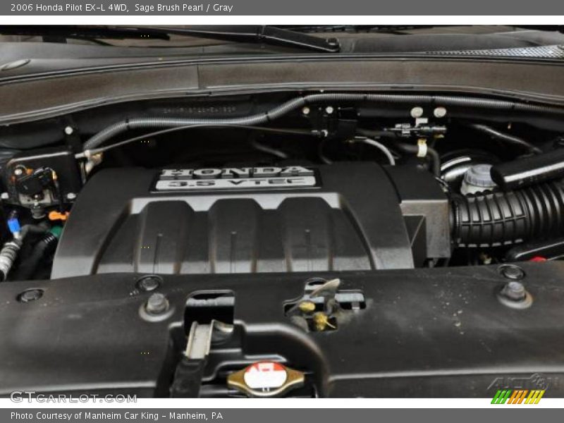 Sage Brush Pearl / Gray 2006 Honda Pilot EX-L 4WD