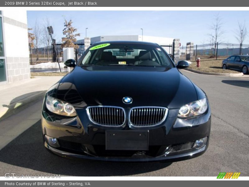 Jet Black / Black 2009 BMW 3 Series 328xi Coupe
