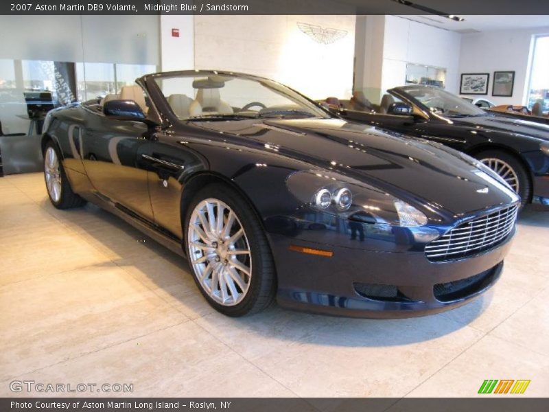 Midnight Blue / Sandstorm 2007 Aston Martin DB9 Volante