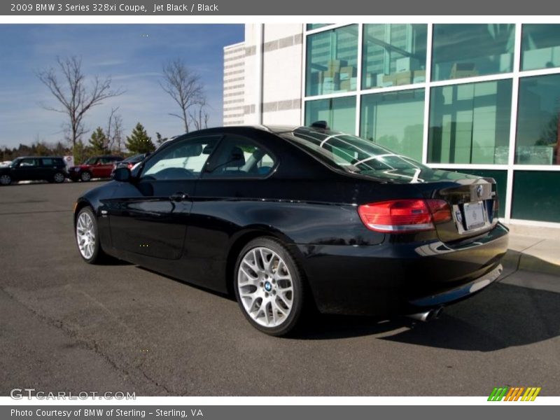 Jet Black / Black 2009 BMW 3 Series 328xi Coupe