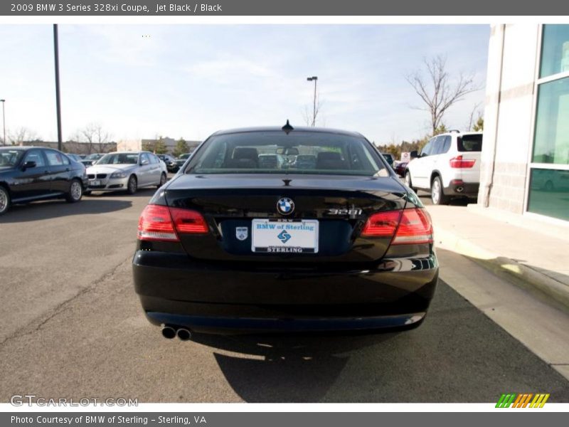 Jet Black / Black 2009 BMW 3 Series 328xi Coupe