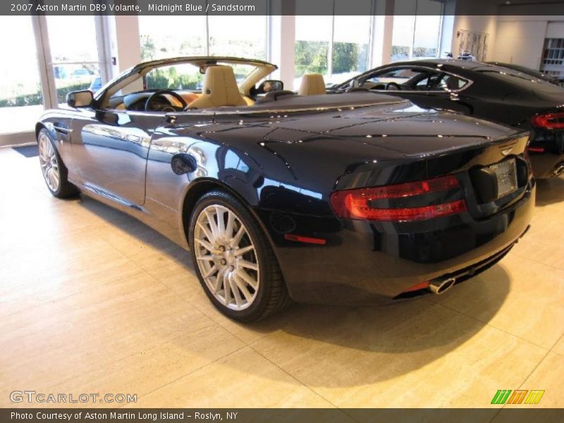Midnight Blue / Sandstorm 2007 Aston Martin DB9 Volante