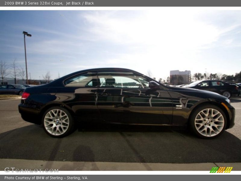 Jet Black / Black 2009 BMW 3 Series 328xi Coupe