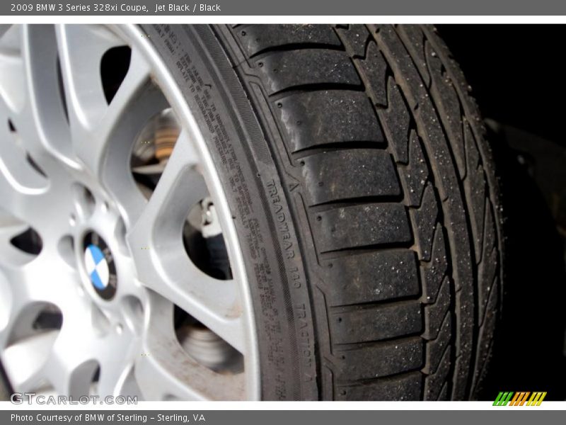 Jet Black / Black 2009 BMW 3 Series 328xi Coupe