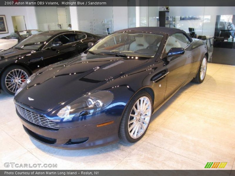 Midnight Blue / Sandstorm 2007 Aston Martin DB9 Volante