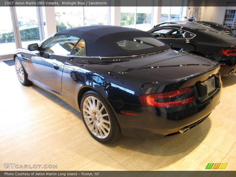 Midnight Blue / Sandstorm 2007 Aston Martin DB9 Volante