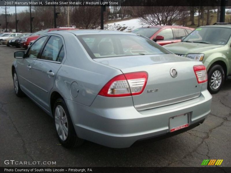 Satellite Silver Metallic / Medium Light Stone 2007 Mercury Milan I4