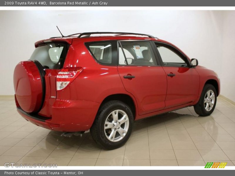 Barcelona Red Metallic / Ash Gray 2009 Toyota RAV4 4WD