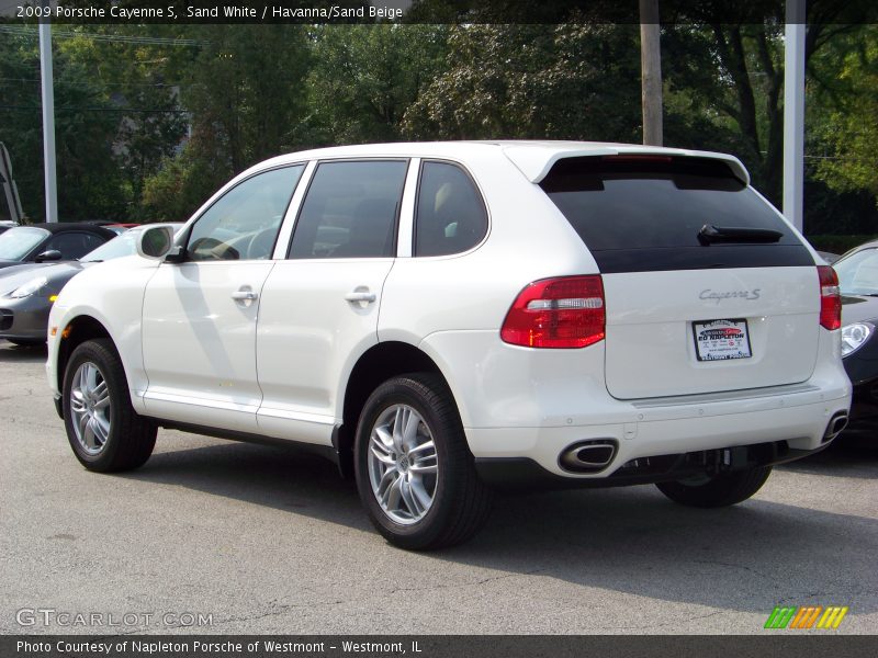 Sand White / Havanna/Sand Beige 2009 Porsche Cayenne S