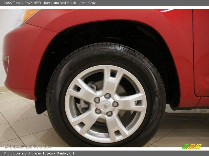 Barcelona Red Metallic / Ash Gray 2009 Toyota RAV4 4WD