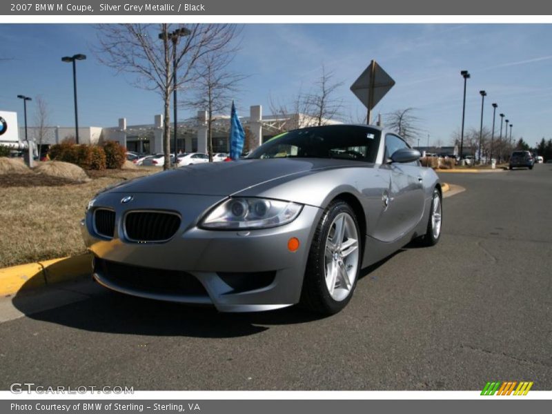 Silver Grey Metallic / Black 2007 BMW M Coupe