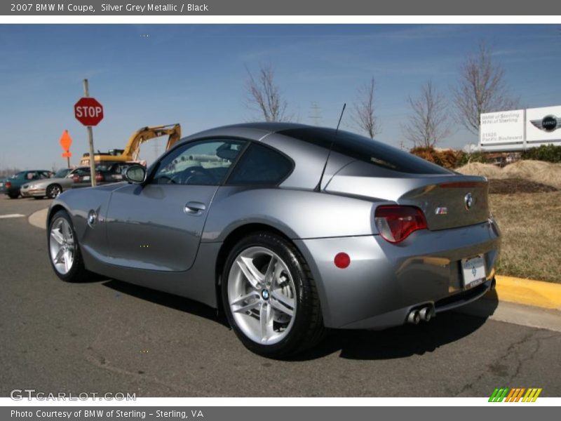 Silver Grey Metallic / Black 2007 BMW M Coupe