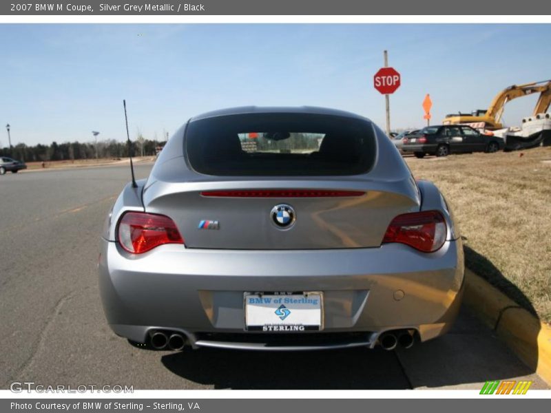 Silver Grey Metallic / Black 2007 BMW M Coupe