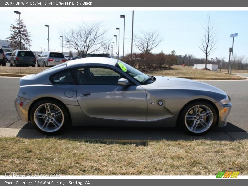 Silver Grey Metallic / Black 2007 BMW M Coupe