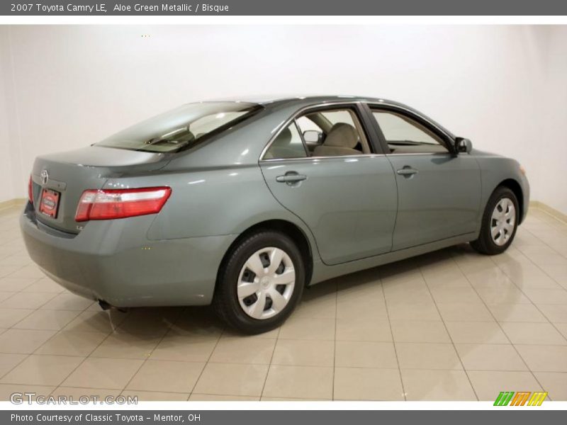 Aloe Green Metallic / Bisque 2007 Toyota Camry LE